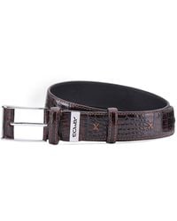 Armos - Crocodile Printed Belt - Lyst