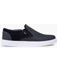 Armos - Dark Linen Slip-On Sneaker - Lyst