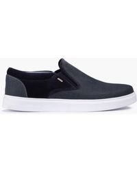 Armos - Dark Linen Slip-On Sneaker - Lyst