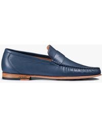 Armos - Dark Leather Moccasin - Lyst