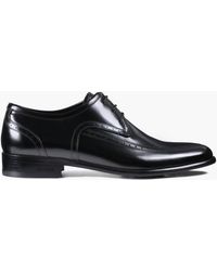 Armos - Leather Apron-Toe Derby - Lyst