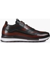 Armos - Patina Leather Sneaker - Lyst