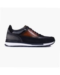Armos - Patina Leather Sneaker - Lyst