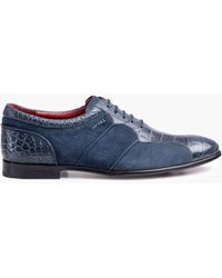 Armos - Crocodile & Suede Oxford - Lyst