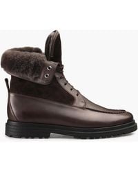 Armos - Leather Derby Winter Boot - Lyst