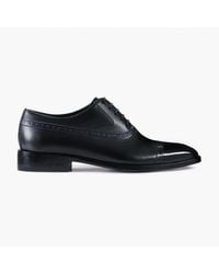 Armos - Leather Cap Toe Brogue Oxford - Lyst
