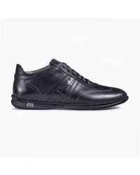 Armos - Dark Leather Sneaker - Lyst