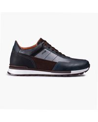 Armos - Nubuck & Leather Sneaker - Lyst
