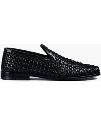 Armos - Woven Leather Loafer - Lyst