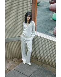 Arrita Studio - Striped Trousers - Lyst