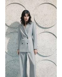 Arrita Studio - Double Breasted Blazer - Lyst