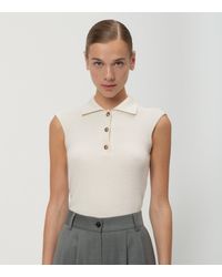 Arrita Studio - Sleeveless Polo Neck - Lyst
