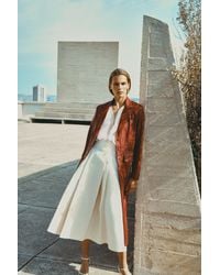 Arrita Studio - Leather Coat - Lyst