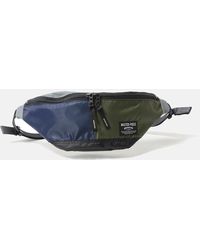 master-piece Rush Waist Bag (02220) - Navy/olive/grey - Multicolour