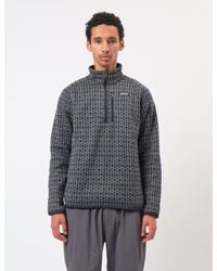 Patagonia - Better Sweater 1/4 Zip Fleece (Scales) - Lyst
