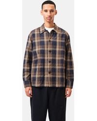 Universal Works - Travail Overshirt (Lincot Big Check) - Lyst