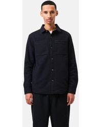 Barbour - Marlow Tailored Wool Blend Overshirt - Lyst