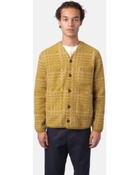 Universal Works - Cardigan (Telepass Fleece) - Lyst