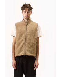 Universal Works - Climbing Gilet (Teddy Fleece) - Lyst