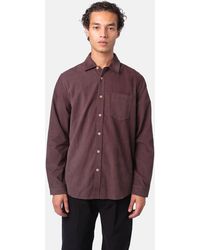 Folk - Direction Baby Cord Shirt - Lyst