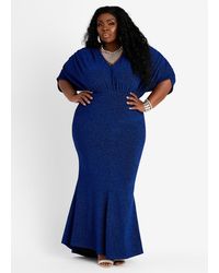 ashley stewart mermaid maxi dress
