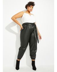 ashley stewart black and white jumpsuit