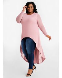 ashley stewart dress tops