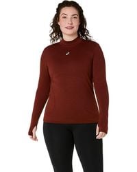 Asics - Road Winter Seamless Ls Top - Lyst