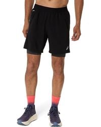 Asics - Road 2N1 7In Short - Lyst
