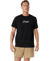 Asics - Logo Graphic Tee - Lyst