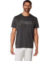Asics - LOGO SS TEE - Lyst