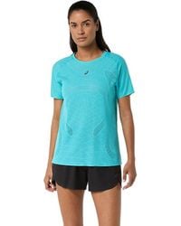 Asics - Metarun Ss Top - Lyst