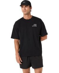 Asics - Runner Message Graphic Relaxed Tee - Lyst