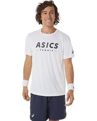 Asics - Men Court Tennis Graphic Tee - Lyst