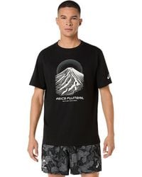 Asics - Fujitrail Logo Ss Top - Lyst