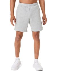 Asics - Logo Fleece 7In Short - Lyst