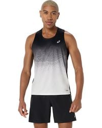 Asics - Road Fade Singlet - Lyst