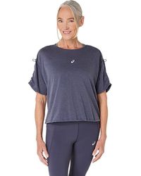 Asics - Nagino Run Adjustable Ss Top - Lyst