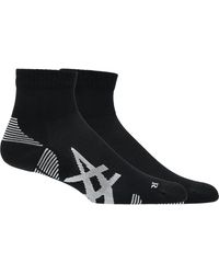 Asics - Aeg 2 Pack Cushioned Run Quarter Sock - Lyst