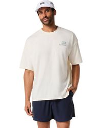 Asics - Runner Message Graphic Relaxed Tee - Lyst