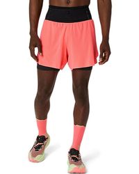 Asics - Fujitrail Elite Short - Lyst