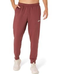 Asics - Logo Fleece Pant - Lyst
