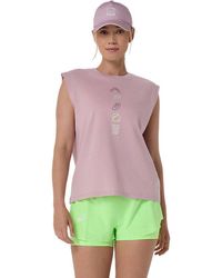 Asics - Game Seasonal Graphic Top - Lyst