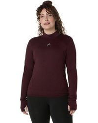 Asics - ROAD WINTER SEAMLESS LS TOP - Lyst
