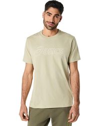 Asics - Logo Ss Tee - Lyst