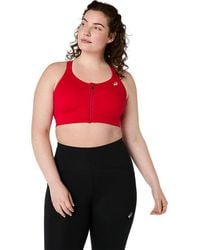 Asics - Road Combination Zip Bra - Lyst