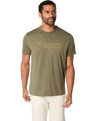 Asics - LOGO SS TEE - Lyst