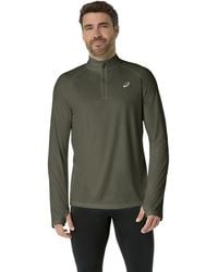 Asics - Sport Ls 1/2 Zip Top - Lyst