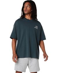 Asics - Runner Message Graphic Relaxed Tee - Lyst
