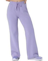 Asics - Nagino Refined Texture Sweat Flare Pant - Lyst